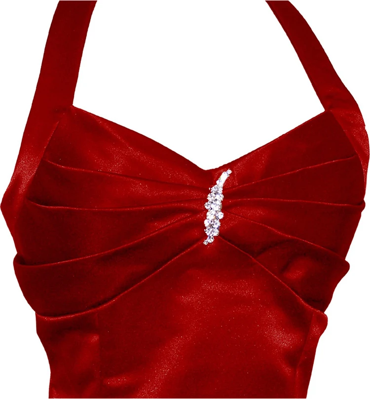 Ruched Bust Beading Dress With Tulle Skirt