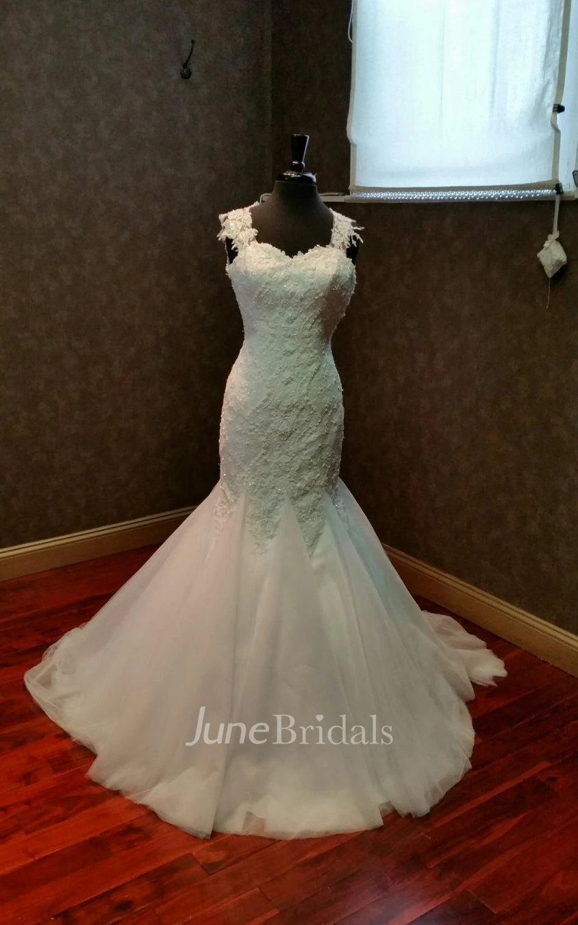 Illusion Back Wedding To Your Measurements Dress