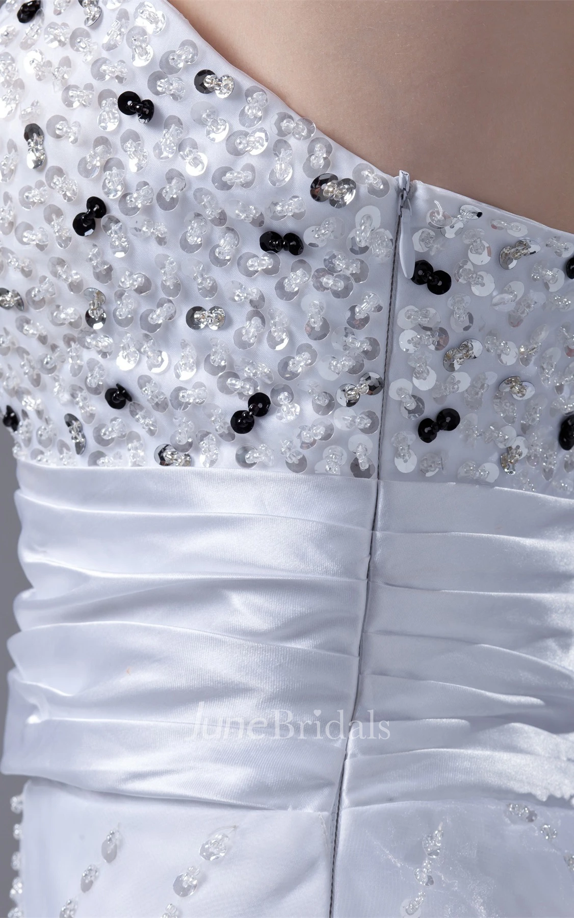 sweetheart maxi a-line dress with sequins