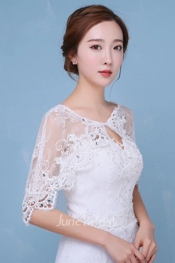 New Bridal Lace Diamond Shoulder Spring Summer Arm Shawl Shawl