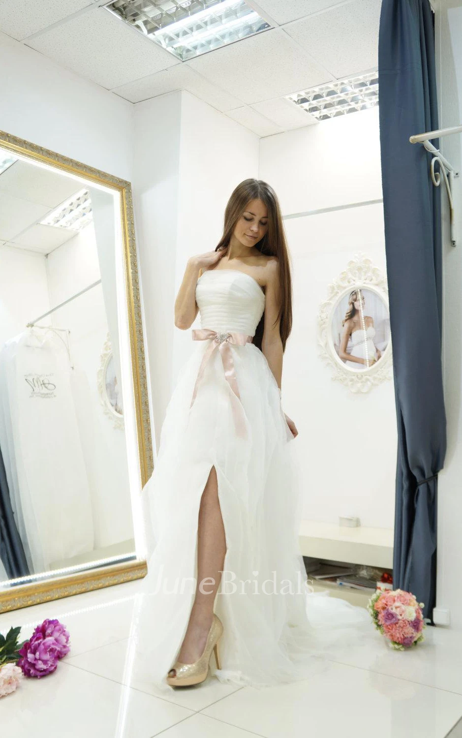 Summer Flounces Skirt Organza Beach Destination Dress