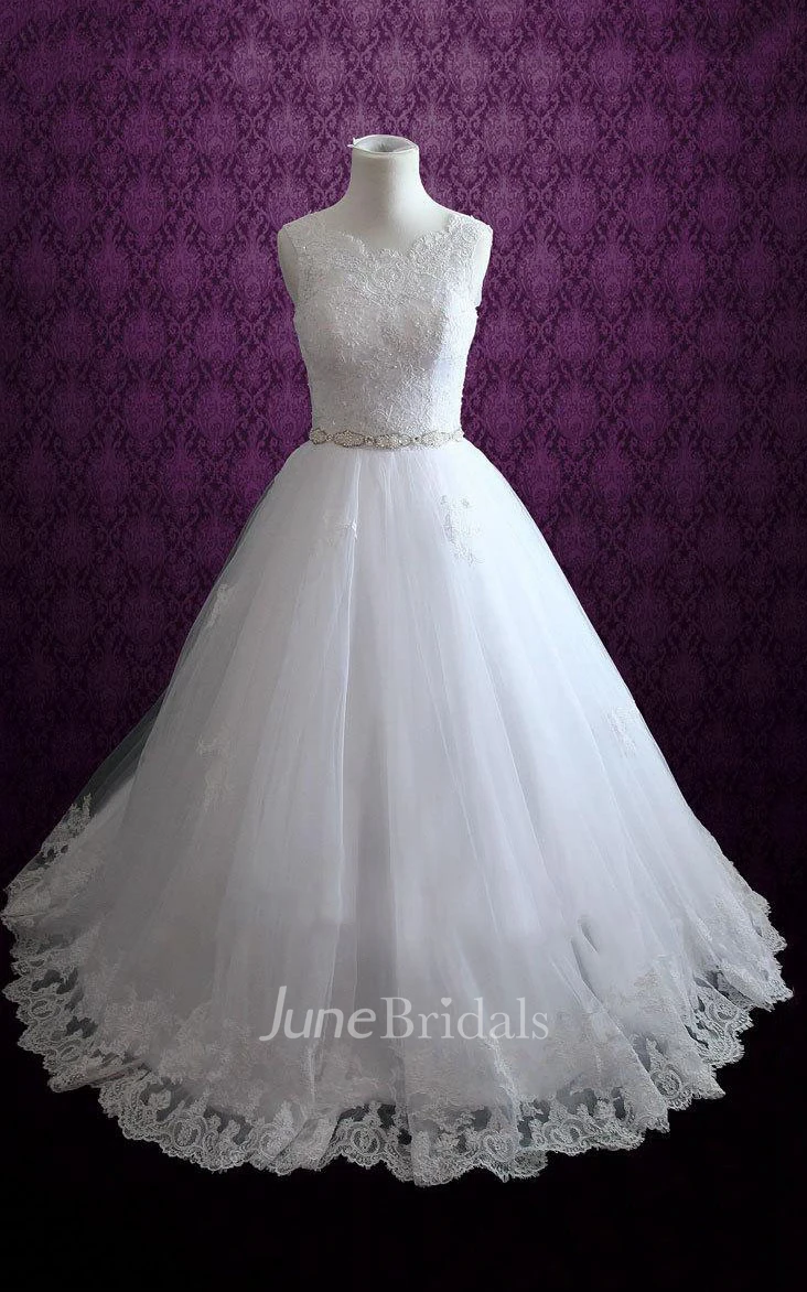 Lace Princess Ball Gown Wedding Fairy Tamie Dress