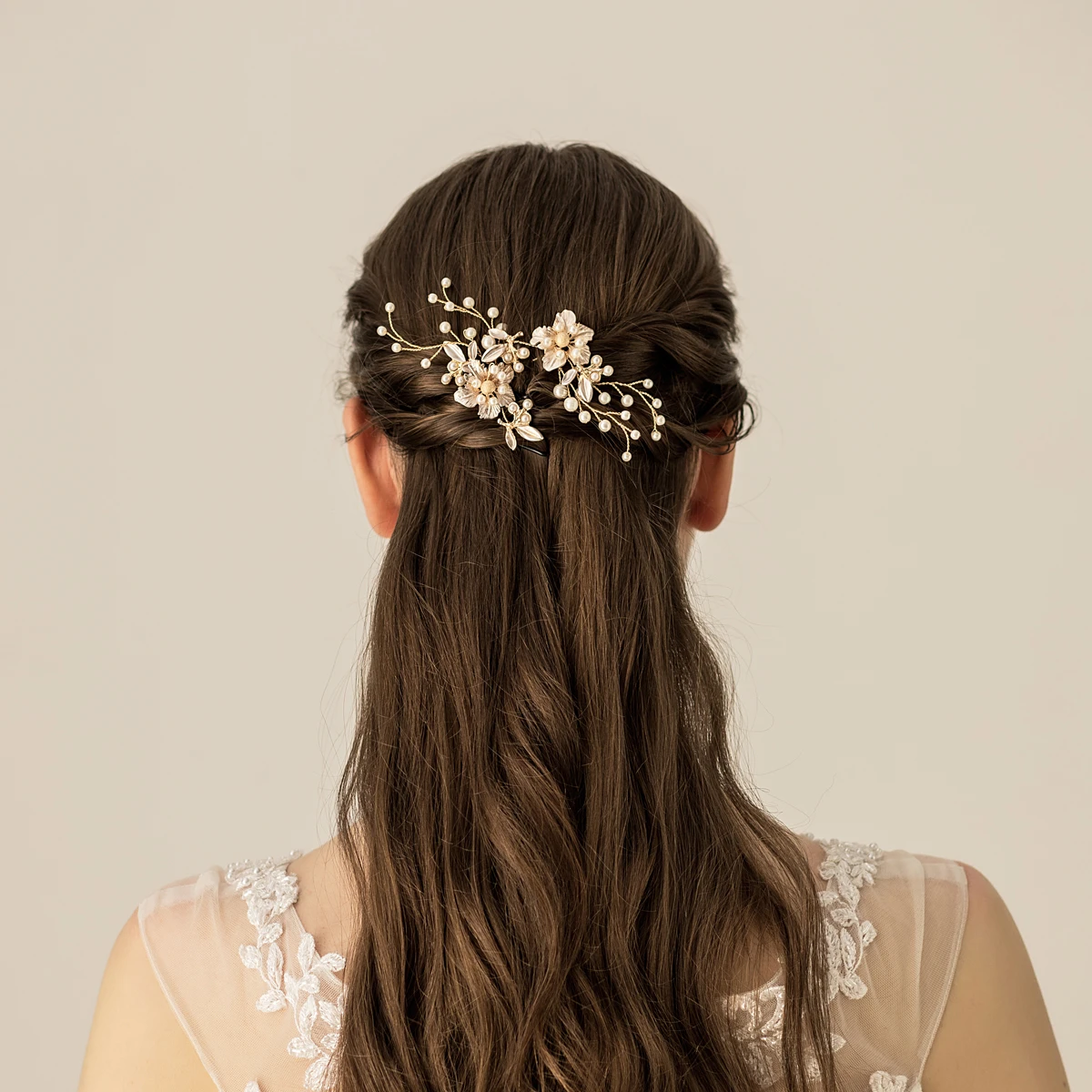 Handmade Classical Beaded Hair Pins