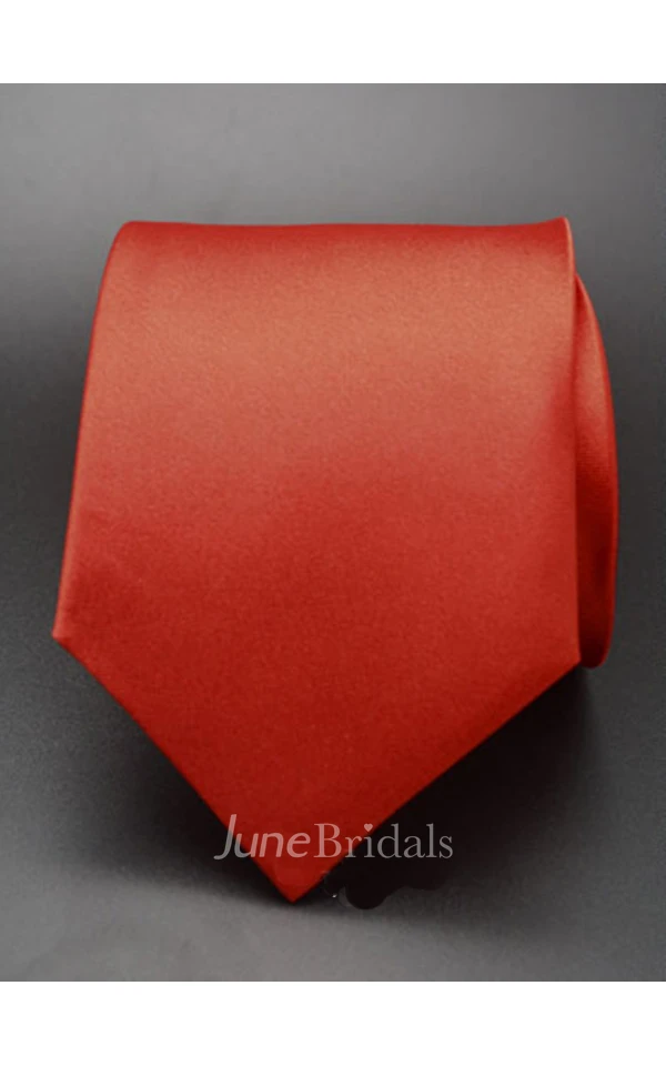 Plain Satin Extra Wide Tie-4 Color Options