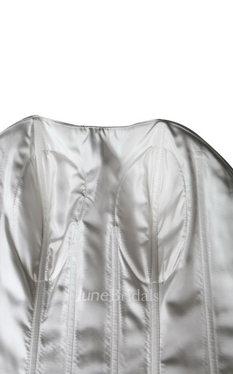 Sleeveless V-neck Empire Chiffon Dress With Flower