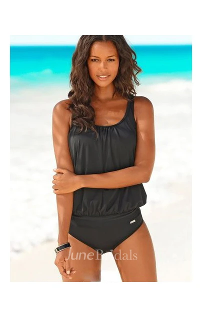 Romantic Boho Top Tankini Set