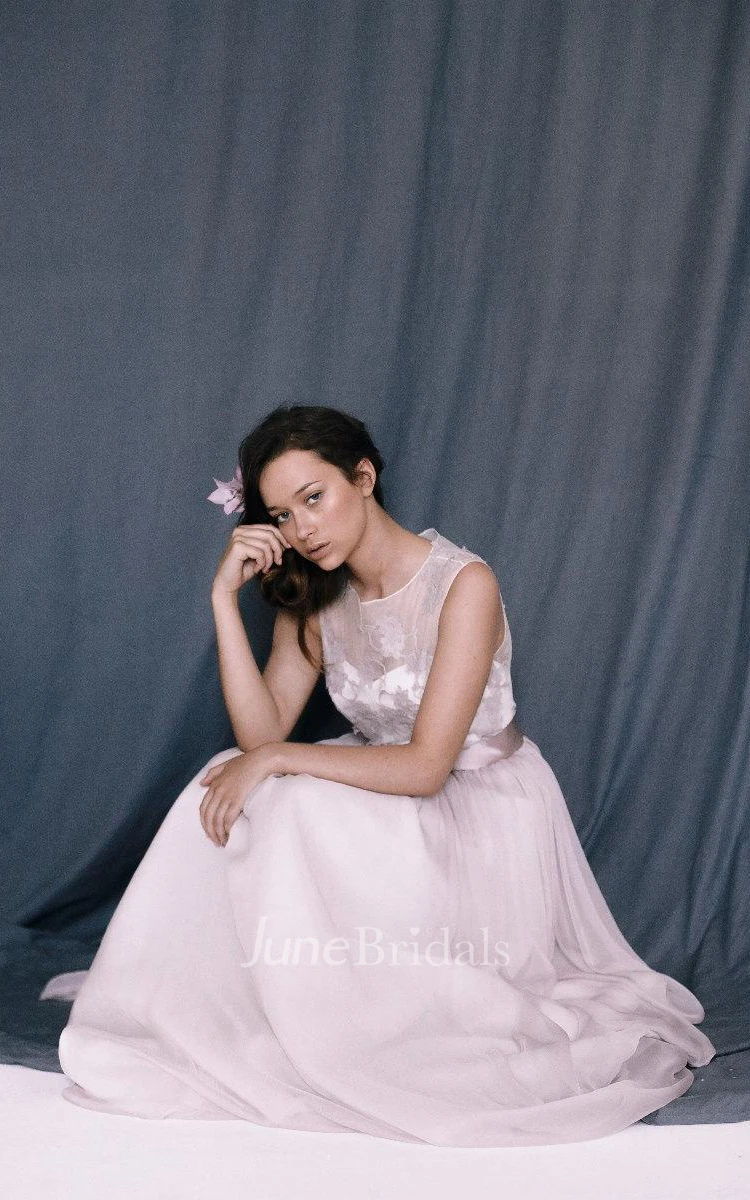 Light Purple Fluffy Wedding Weddig Dress