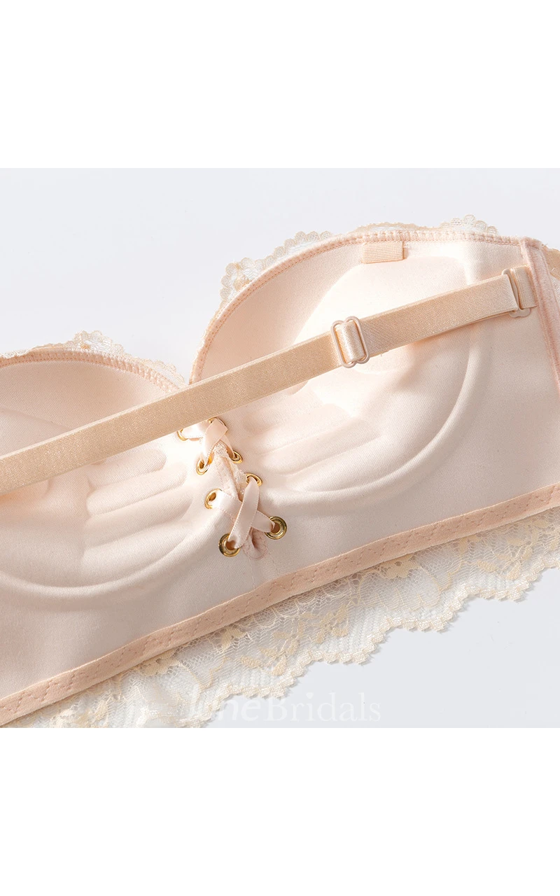 Classic Lace Strapless Bra
