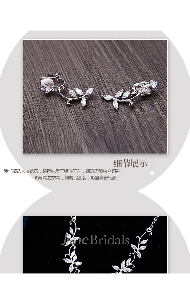 Korean Simple Natural Zircon Shell Pearl Earrings Earrings Suit Wedding Dress Accessories