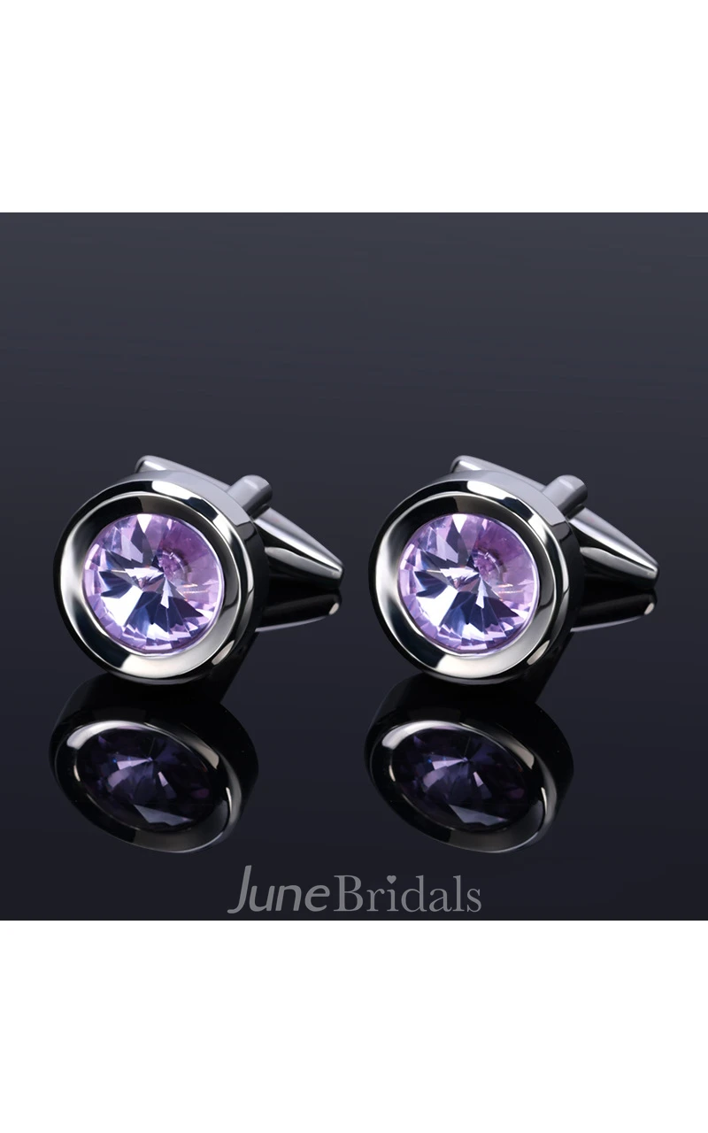 Simple Classic Alloy Cufflinks-10 Styles