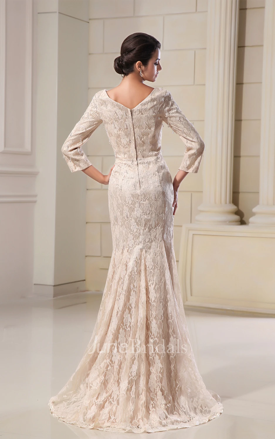 Sassy Square-Neck Style Dress With Lace Appliques