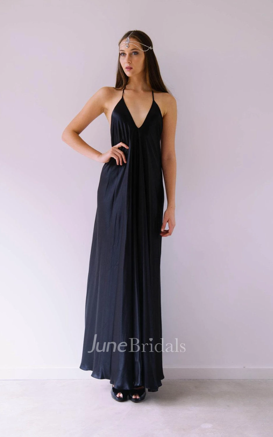 Goddess Gown In Black Dress