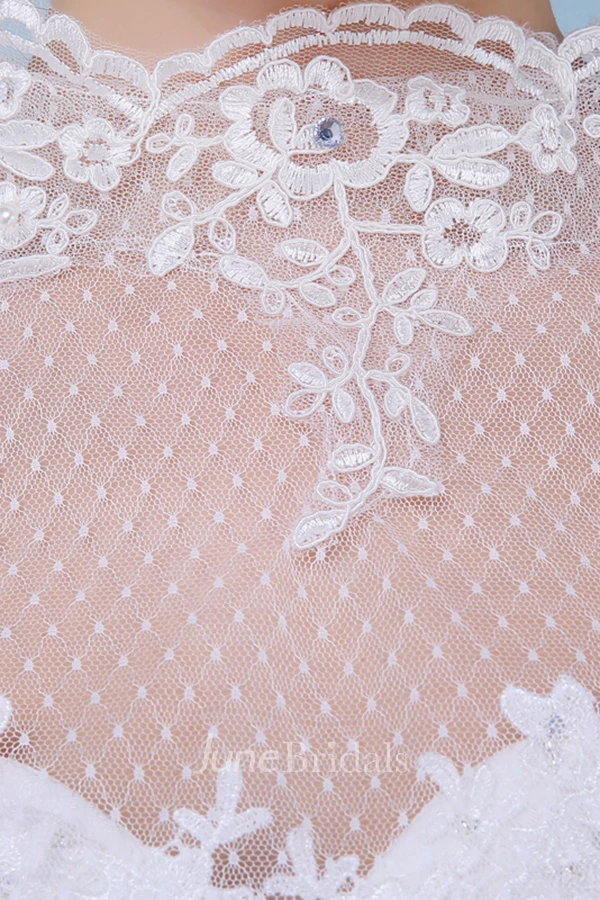 New Luxury Lace Stand Collar Cape Cape Shawl