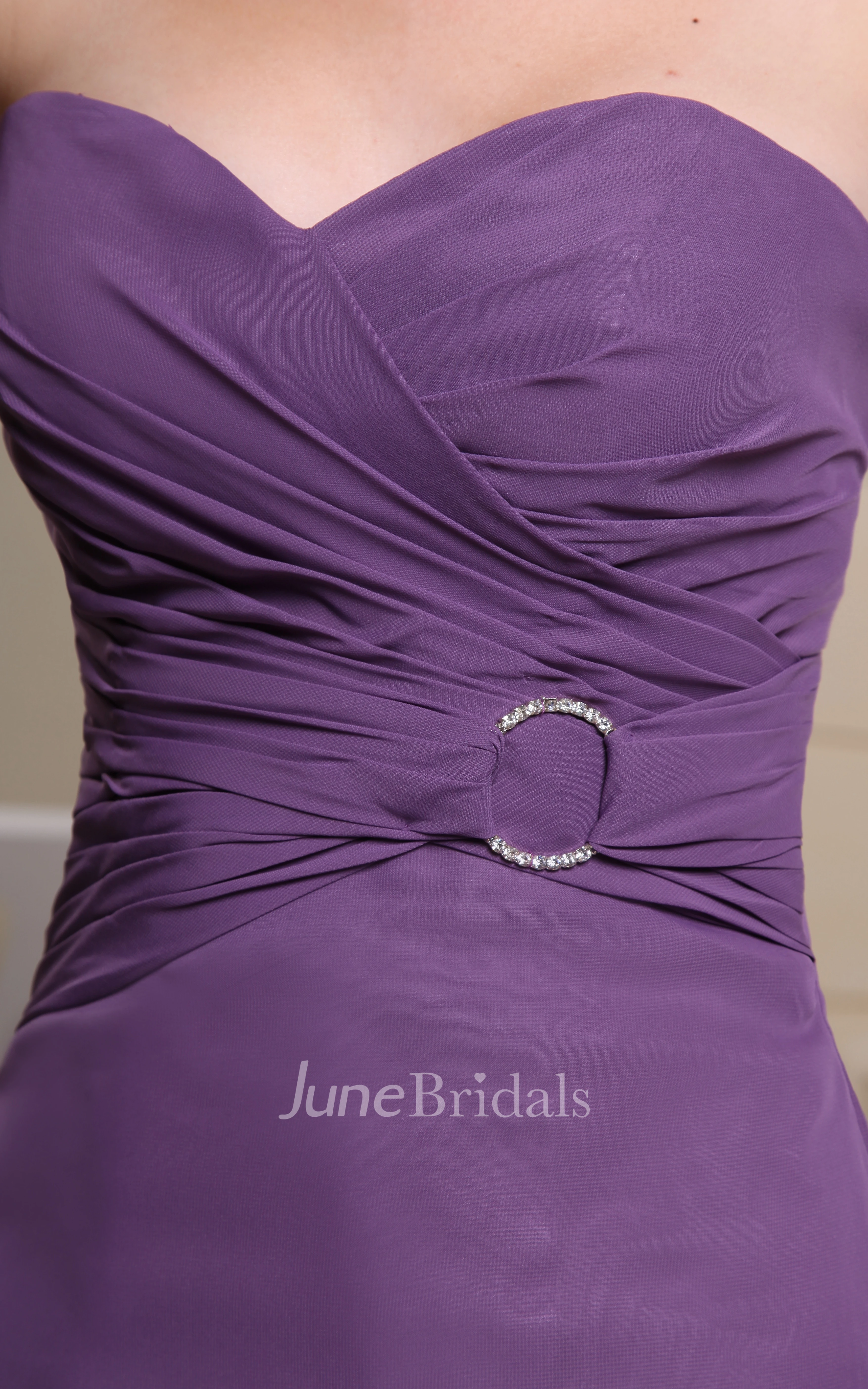 Sweetheart Mermaid Sheath Dress With Side Ruching