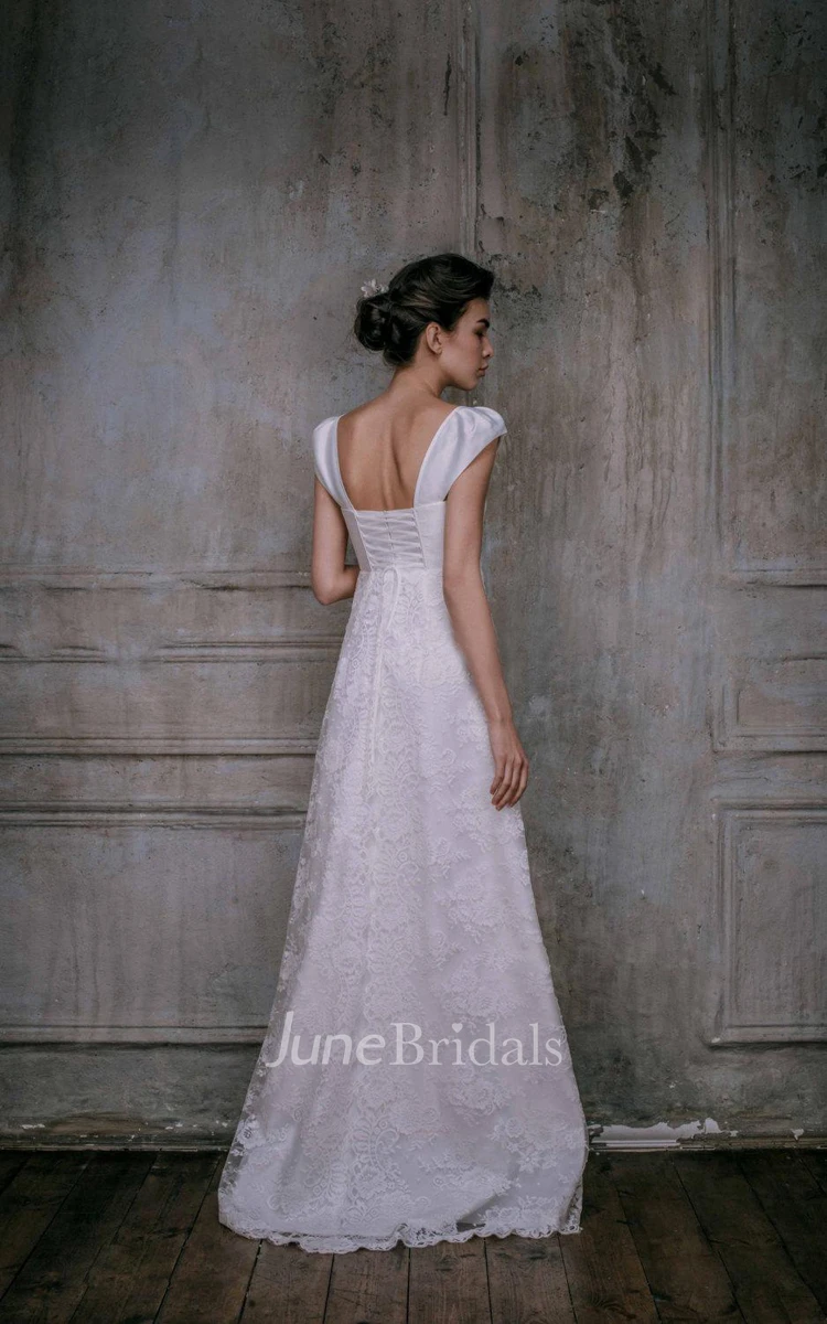 Elegant Gown Bohemian Satin Gown Lace Gown Haute Couture Grecian Syle Dress