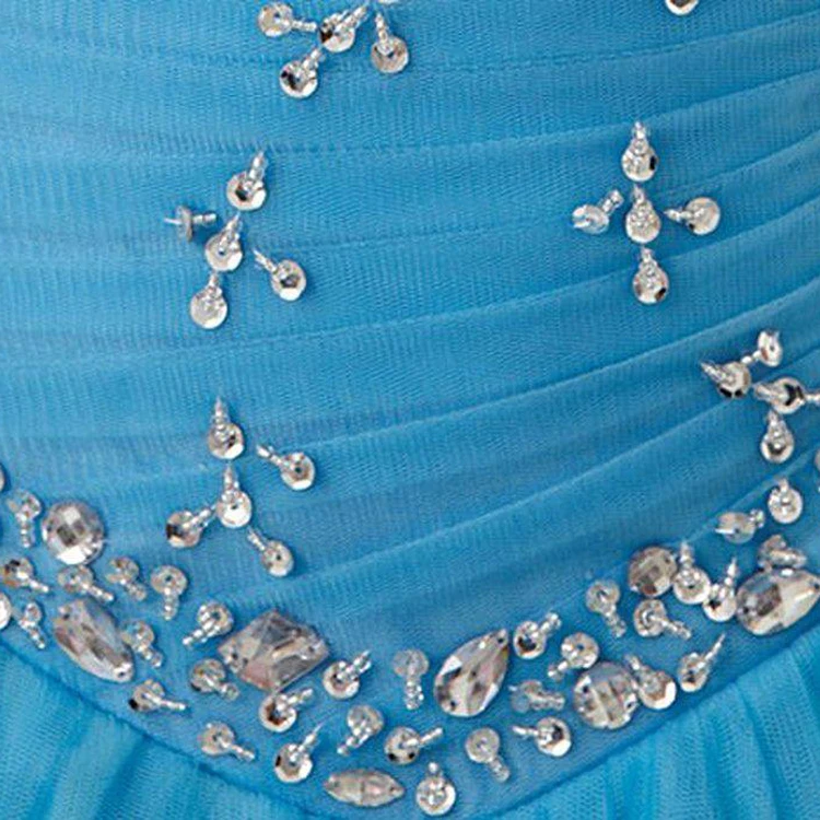 Sweetheart A-line Ballgown With Sequined Waistline