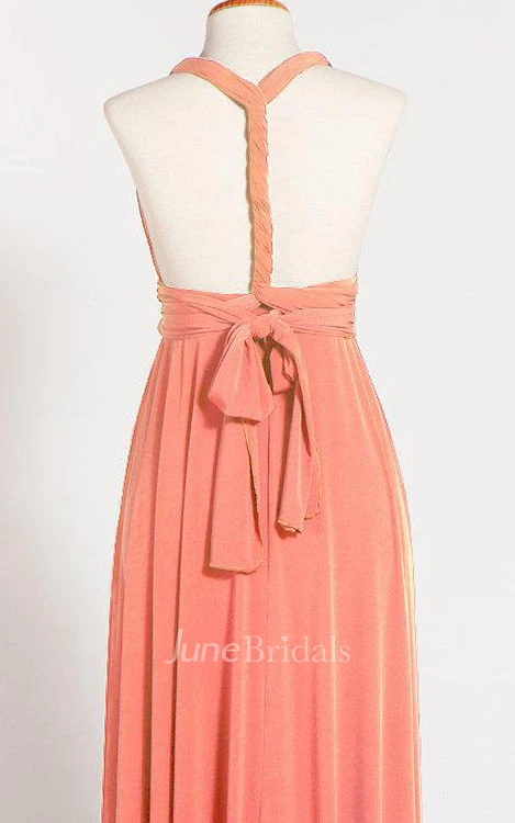 Coral Maternity Infinity Long Maternity Maternity Coral Maternity Convertible Ready To Ship Coral Dress