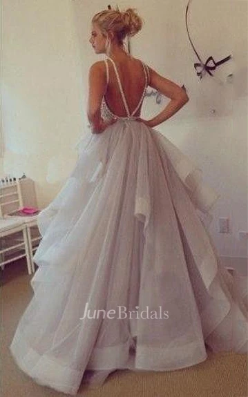 Floor-length Sleeveless Chiffon Lace Bodice Dress