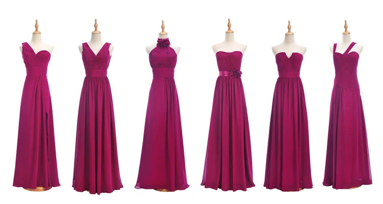 One-shoulder Sweetheart Long Empire Dress With Side Slit