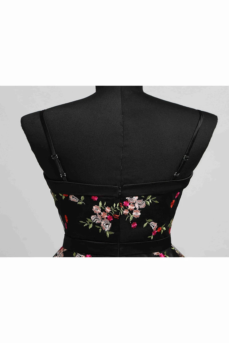 Sheath Spaghetti Straps Tulle Sexy Short Mini Sleeveless Straps Dress