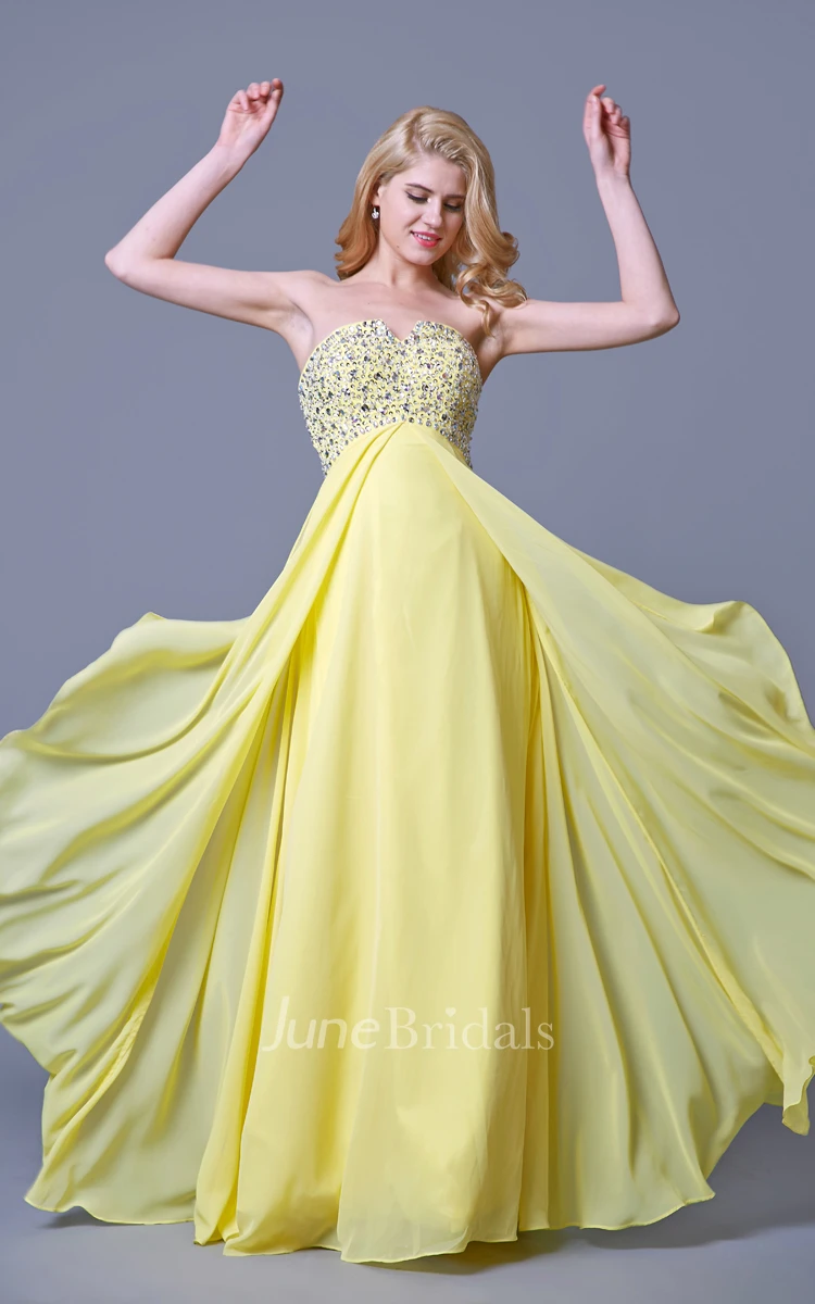 V Cut Out Neckline and Fly Away Skirt Angelic Style Dainty and Pretty