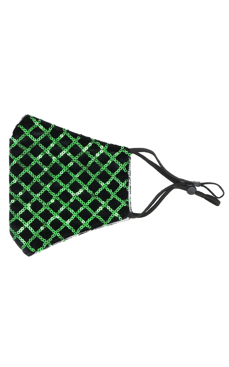 Non-Medical Stunning Sequins Face Mask