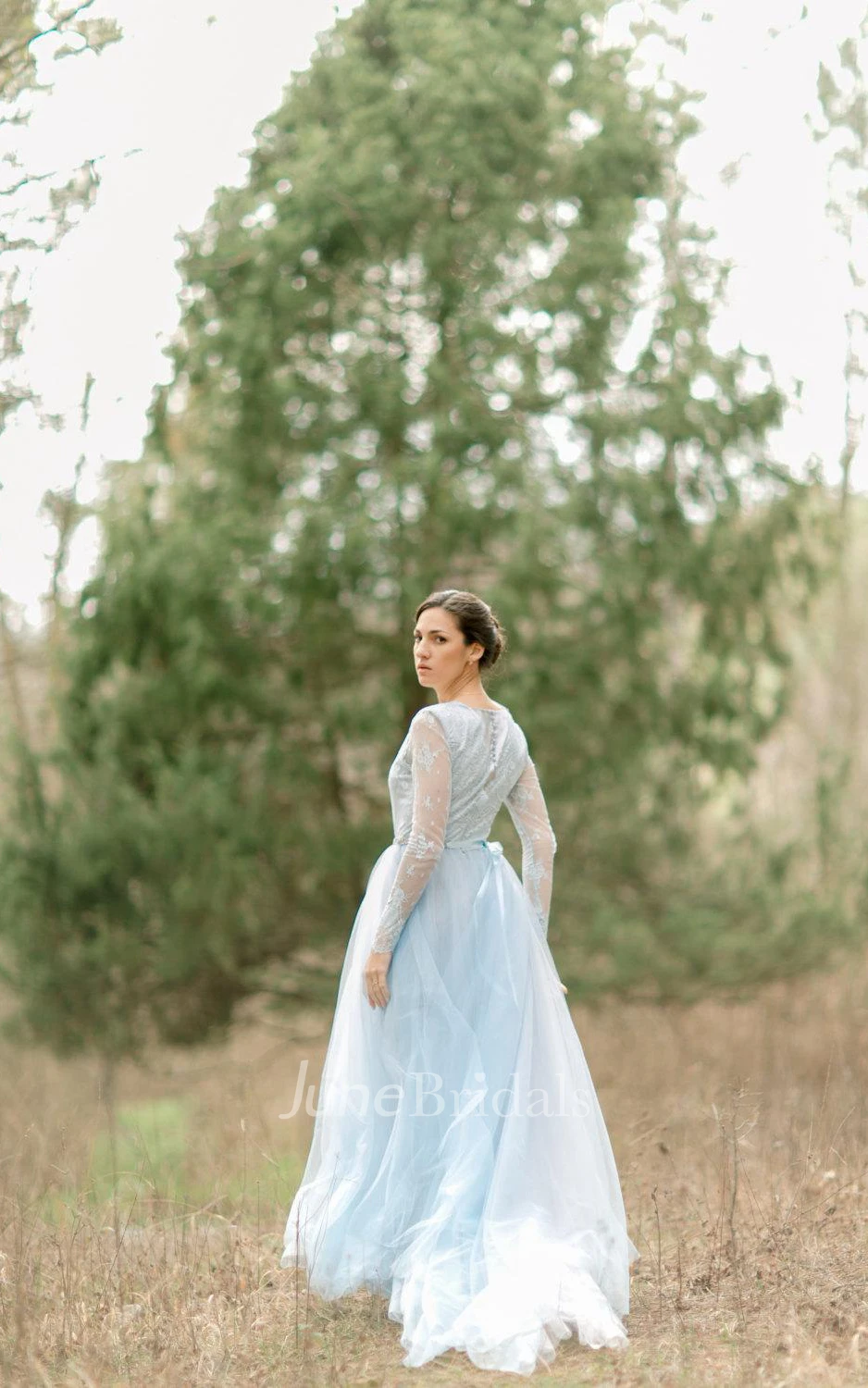 Blue Wedding Blue Light Blue Blue Lace Dress