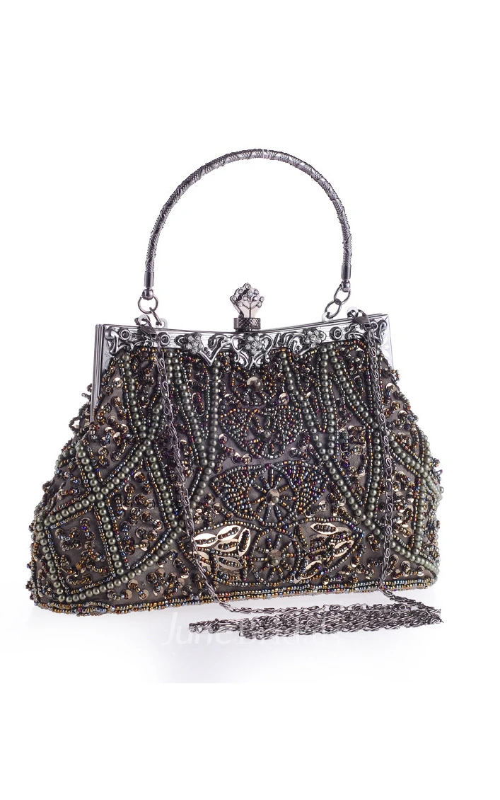 Classic Beaded Handbag