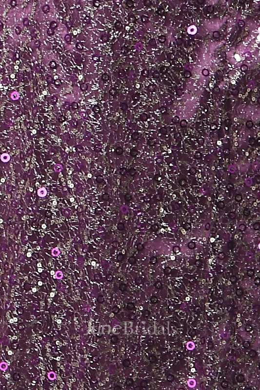 Sleeveless Bateau Neckline Sheath Tulle Dress With Sequins