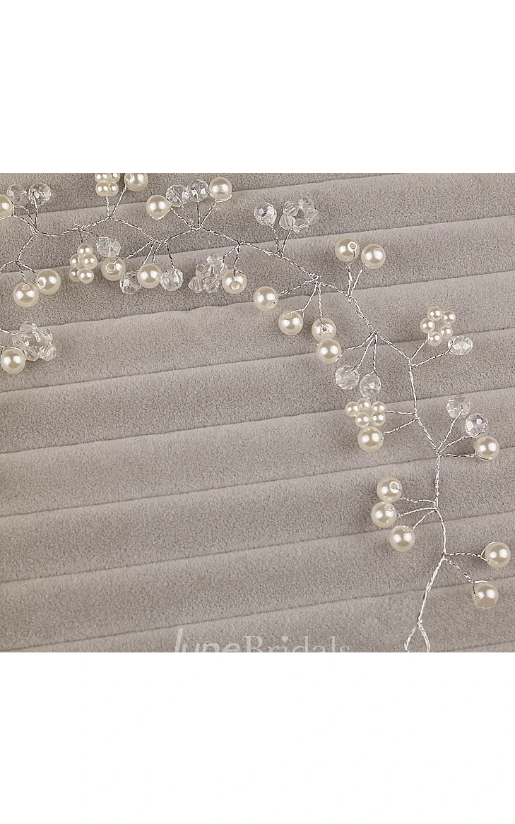 Weatern Style Handmade Pearl Hairband