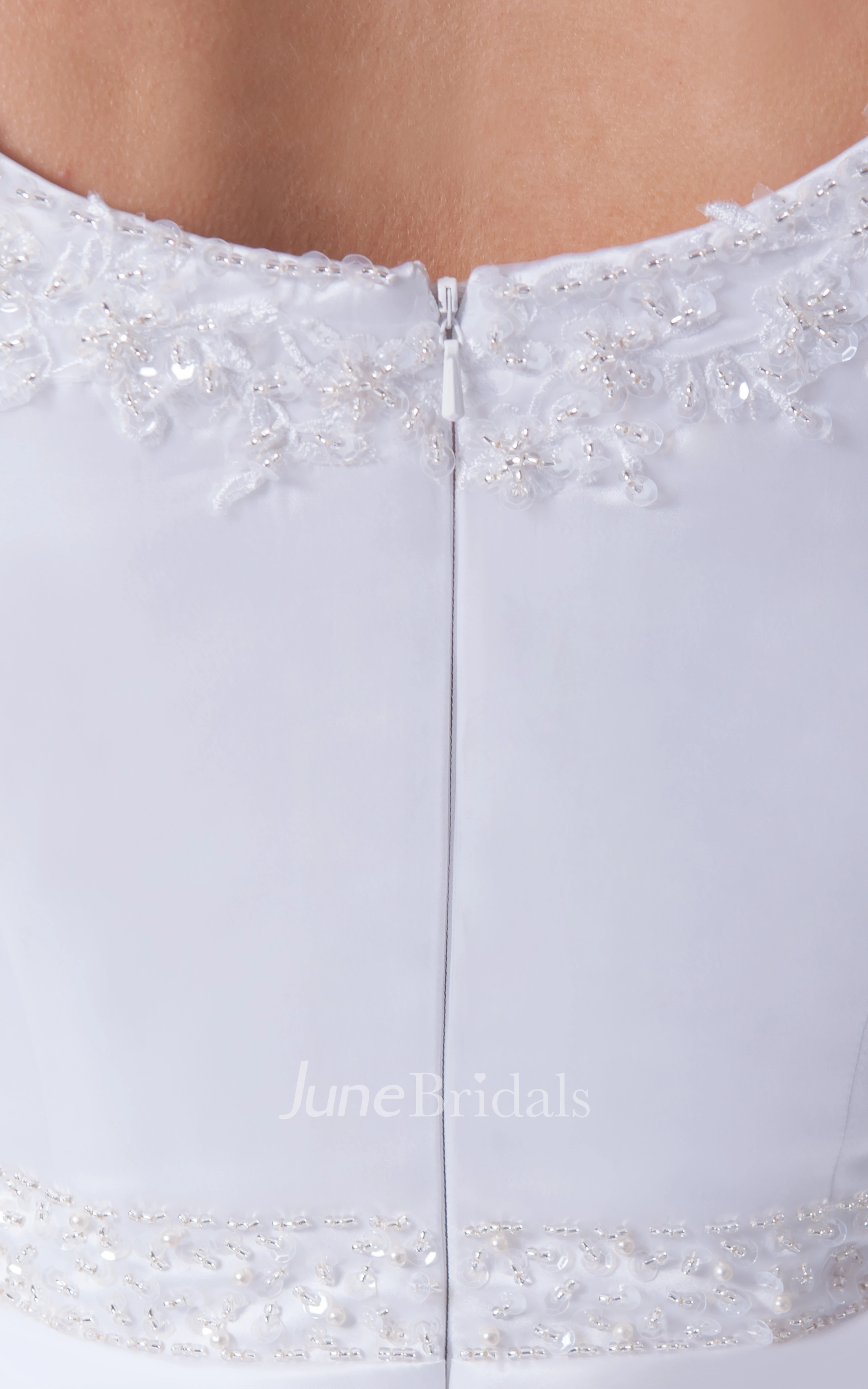 Elegant Square-Neck Long-Sleeve Mermaid Dress With Beading