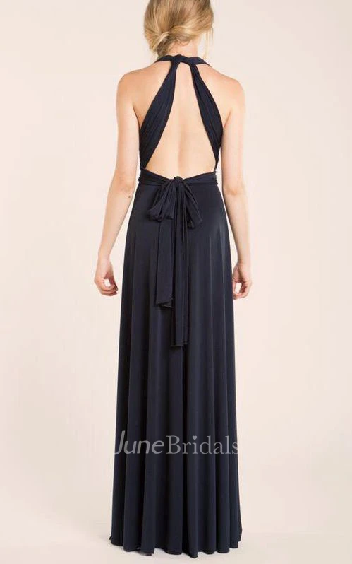 Elegant Infinity Bridesmaid Dress