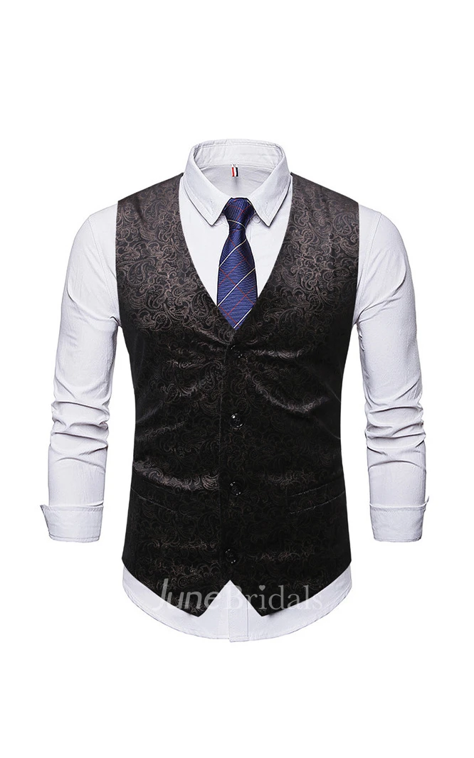 Poly Classic Men's Vest-3 Color Options