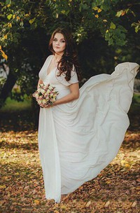 Infinity Floor Length Bridal Gown