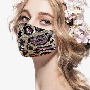 Non-Medical Leopard Print Face Masks