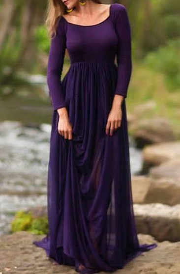 dark purple dress bridesmaid