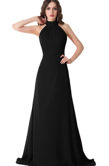 modest black evening gowns