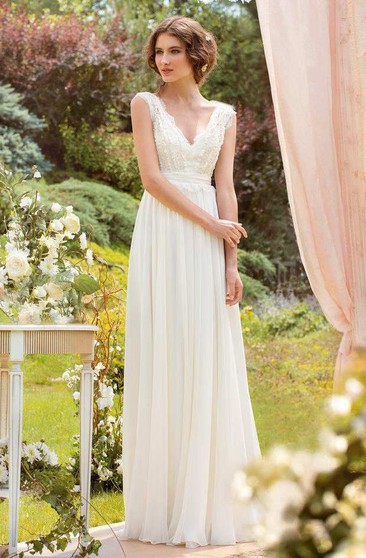 wedding dress without train