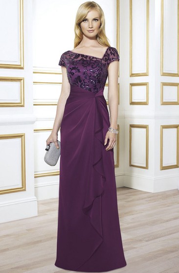 plum gowns