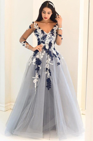 cheap grey prom dresses