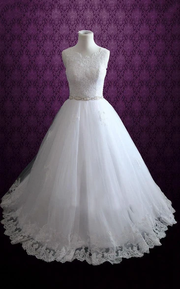 Lace Princess Ball Gown Wedding Fairy Tamie Dress