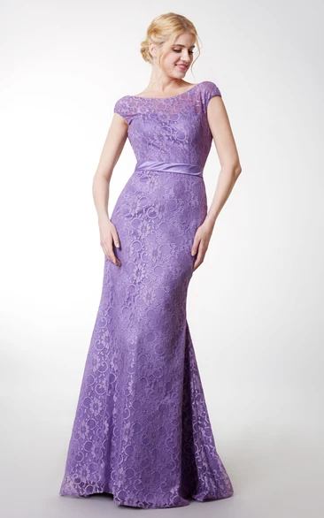 New One-Shoulder Fit Lavender Purple Floor Length Bridesmaid Dresses |  Elegant Sleeveless Long Maid Of Honor Dresses | Babyonlinewholesale
