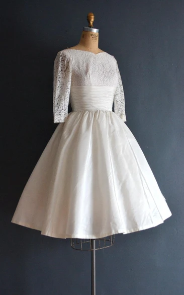 Brie 50S Wedding Vintage 1950S Wedding Dress