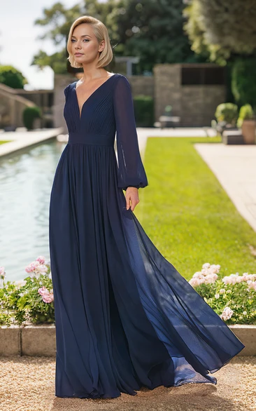 Elegant A Line Jersey Cocktail Dress With Long Sleeves And Keyhole back June Bridals