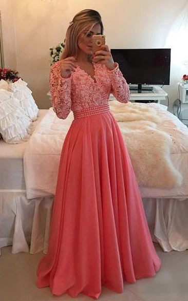 Long Sleeves Prom Dress Cheap Affordable Long Length Sleeve Formal Dresses June Bridals