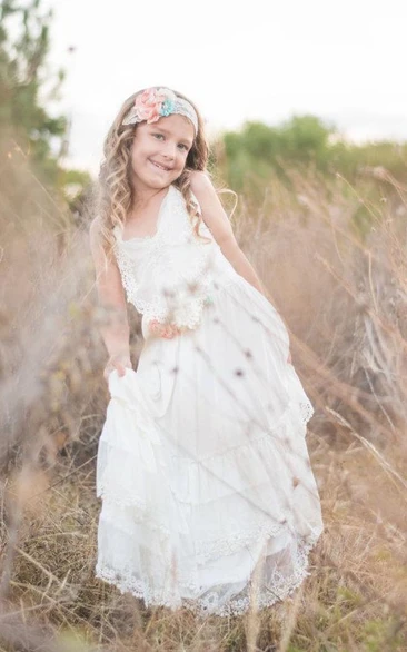 Beach Flower Girl Dresses