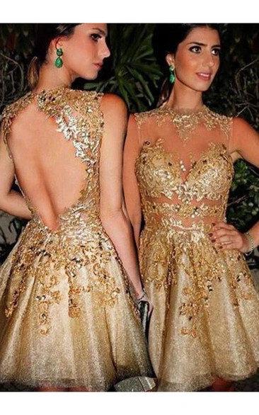 Gold Cocktail Dresses June Bridals