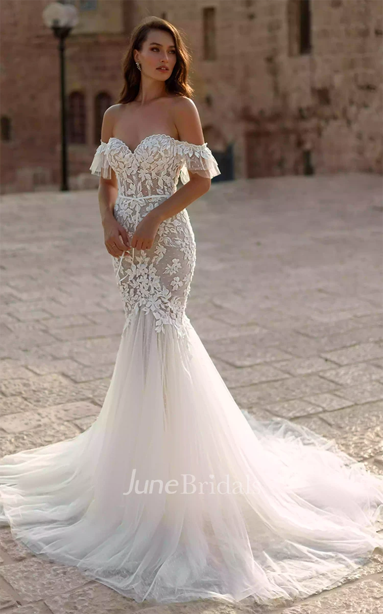 princess mermaid wedding dress