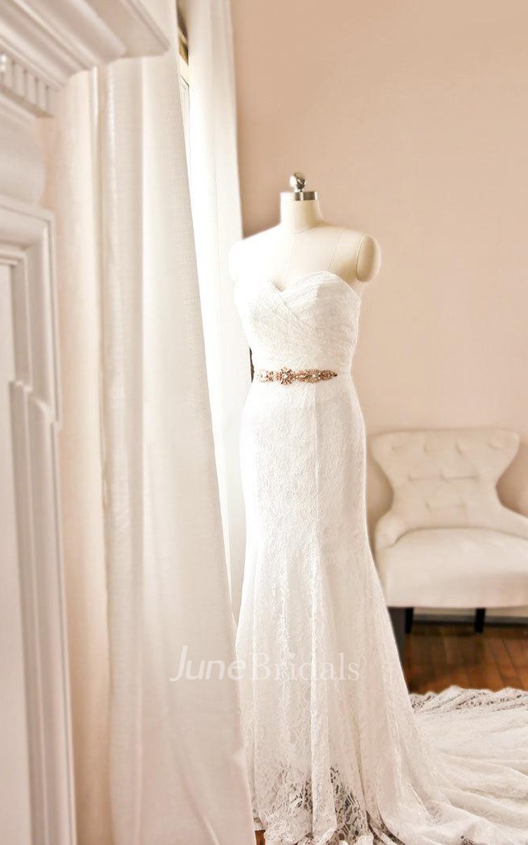 Silver Trumpet Wedding Dress