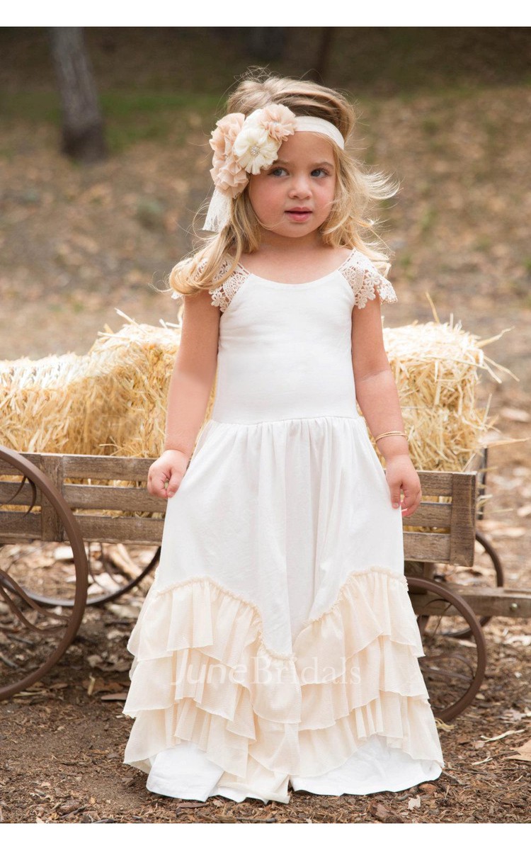 Jersey Flower Girl Dress